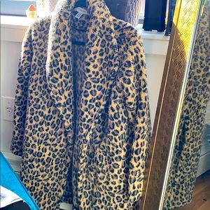 Calvin Klein Shawl Teddy jacket